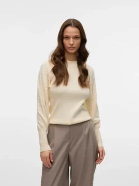Maglione di maglieria Vmhollypointelle