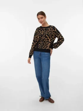 Maglione di maglieria Vmsiljeanimal
