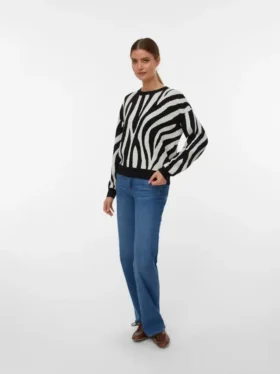 Maglione di maglieria Vmsiljeanimal