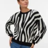 Maglione di maglieria Vmsiljeanimal