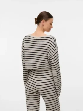 Maglione in maglieria a vestibilità regolare con collo rotondo
