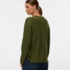 Maglione in maglieria a vestibilità regolare con collo rotondo