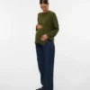 Maglione in maglieria a vestibilità regolare con collo rotondo