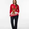 Maglione in maglieria Vmcfrostydeer