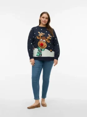 Maglione in maglieria Vmcfrostydeer