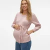 Maglione premaman in maglieria