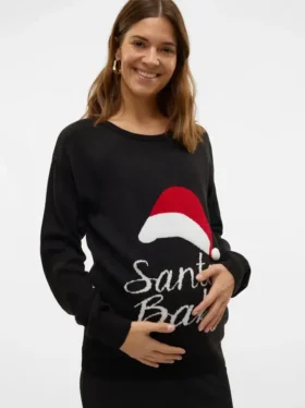 Maglione premaman in maglieria