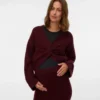 Maglione premaman in maglieria