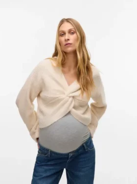 Maglione premaman in maglieria