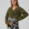 Maglione premaman in maglieria