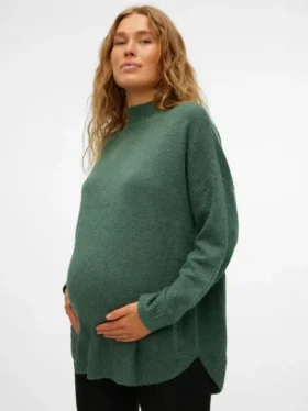 Maglione premaman in maglieria