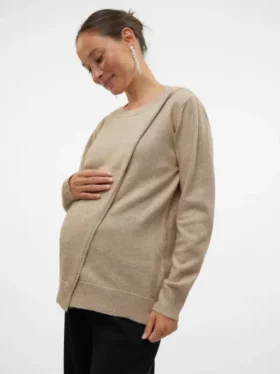 Maglione premaman in maglieria