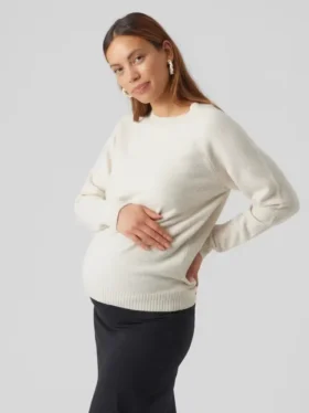 Maglione premaman in maglieria