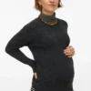 Maglione premaman in maglieria
