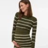 Maglione premaman in maglieria