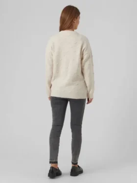 Maglione premaman in maglieria