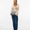 Maglione premaman in maglieria