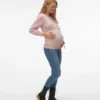Maglione premaman in maglieria
