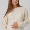 Maglione premaman in maglieria