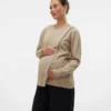 Maglione premaman in maglieria