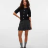 Mini gonna a vita alta Vmbestie