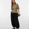 Pantaloni a palloncino a vita media Vmlotus