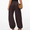 Pantaloni a palloncino a vita media Vmlotus