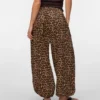Pantaloni a palloncino a vita media Vmlotus