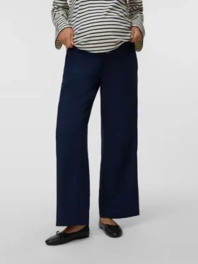 Pantaloni a vestibilità regolare con vita media