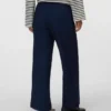 Pantaloni a vestibilità regolare con vita media