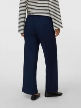 Pantaloni a vestibilità regolare con vita media