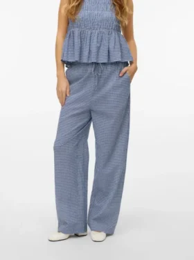 Pantaloni a vita alta Awroberta