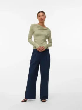 Pantaloni a vita alta Awsovina