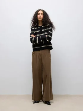 Pantaloni a vita alta Awtala
