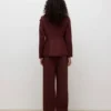 Pantaloni a vita alta Awvivica