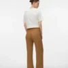 Pantaloni a vita alta con taglio svasato
