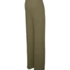 Pantaloni a vita alta con taglio svasato