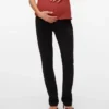 Pantaloni a vita alta e vestibilità regolare