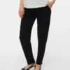Pantaloni a vita alta e vestibilità regolare