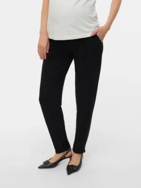 Pantaloni a vita alta e vestibilità regolare