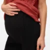 Pantaloni a vita alta e vestibilità regolare