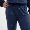 Pantaloni a vita alta in velluto