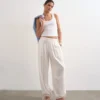 Pantaloni a vita alta Tsbeate