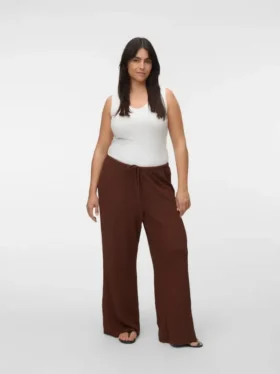 Pantaloni a vita alta Vmanita