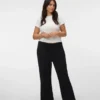 Pantaloni a vita alta Vmanita