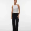 Pantaloni a vita alta Vmanita