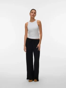 Pantaloni a vita alta Vmanita