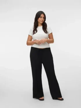 Pantaloni a vita alta Vmanita