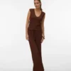 Pantaloni a vita alta Vmanita