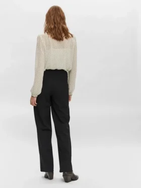 Pantaloni a vita alta Vmbecky